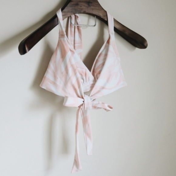 Athleta Other - Athleta tie-front bikini top -B6